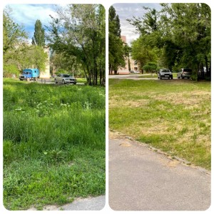 Покос травы в 8 округе